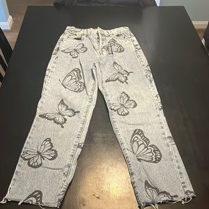 PacSun Butterfly High Rise Jeans